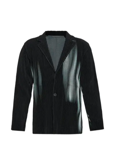 Homme Plissé Issey Miyake In The Shadow pleated jacket - Black