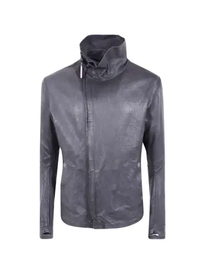 Isaac Sellam Experience Imparable leather jacket - Grey