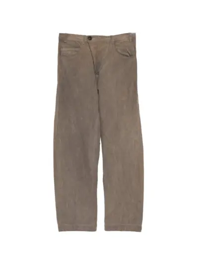 Jan Jan Van Essche twilled six-pocket jeans - Brown