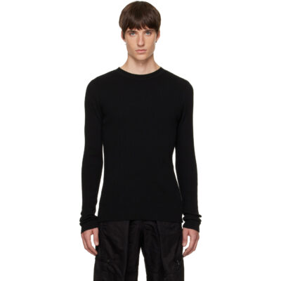 Julius Black Skinny Sweater