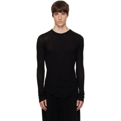 Julius Black Skinny T-shirt