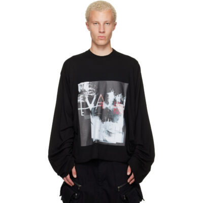 Julius Black 'Valis' Long Sleeve Over T-shirt