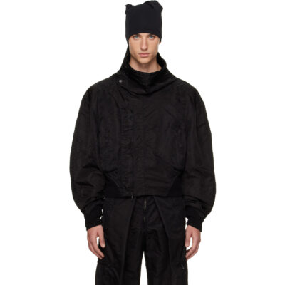 Julius Black Volcano Bomber Jacket