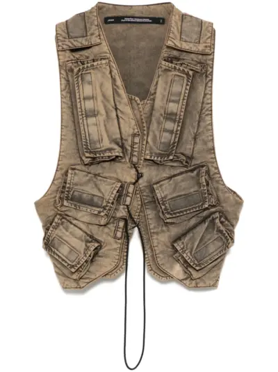 Julius Hellion vest - Brown