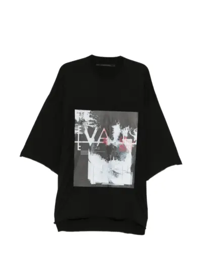 Julius Valis Over T-shirt - Black