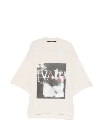 Julius Valis Over T-shirt - Neutrals