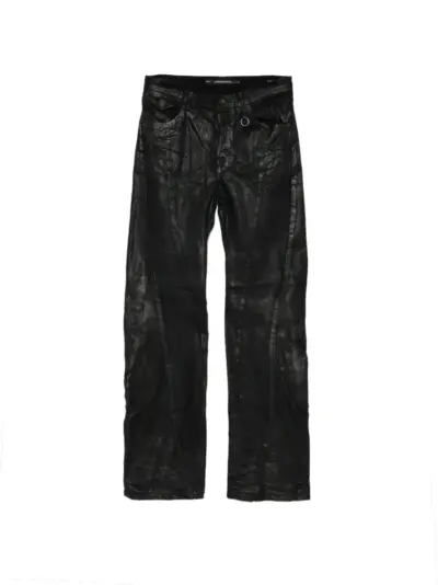Julius bending flare jeans - Black
