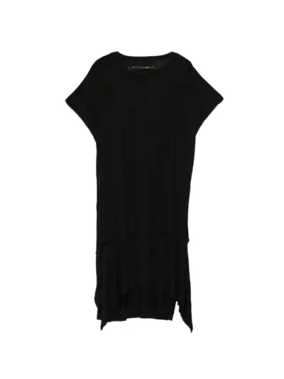 Julius layered T-shirt - Black