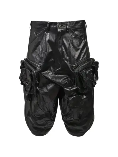Julius pocket-detail cargo shorts - Black