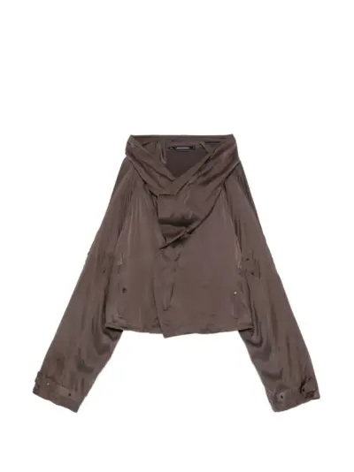 Julius structural jacket - Brown
