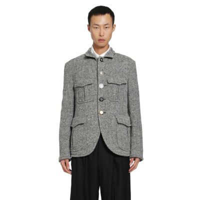 Junya Watanabe Herringbone Wool Jacket