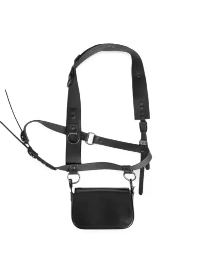Junya Watanabe MAN Innerraum harness-style belt bag - Black
