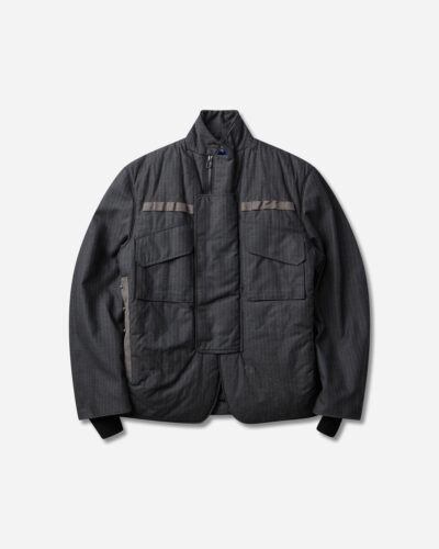 Junya Watanabe Men s Technical Corset Jacket Grey Stripe