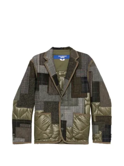 Junya Watanabe quilted J019 blazer - Green