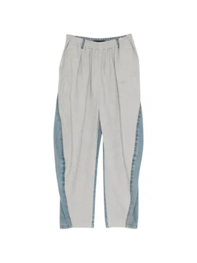 Juun.J Julie demin pants - Grey