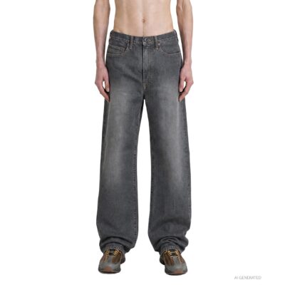 KAPITAL 14oz 5P MONKEY TH Jeans