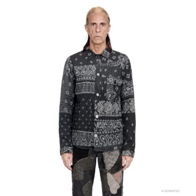 KAPITAL Bandana Patchwork 1st Jacket