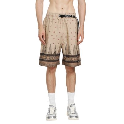 KAPITAL Cotton Sarasa Easy Shorts