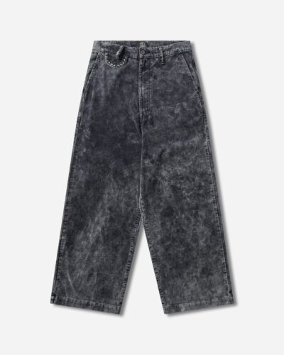 KAPITAL Men s 14W Corduroy Boogie Day Port Baggy Pants Black