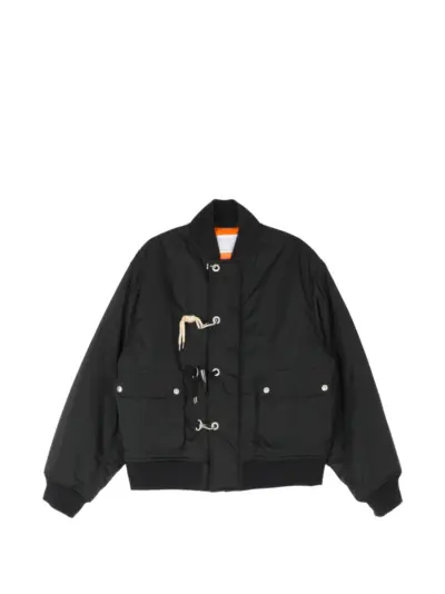 Kolor toggle-fastening bomber jacket - Black