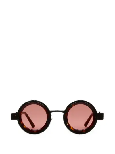 Kuboraum Z3 round-frame sunglasses - Brown