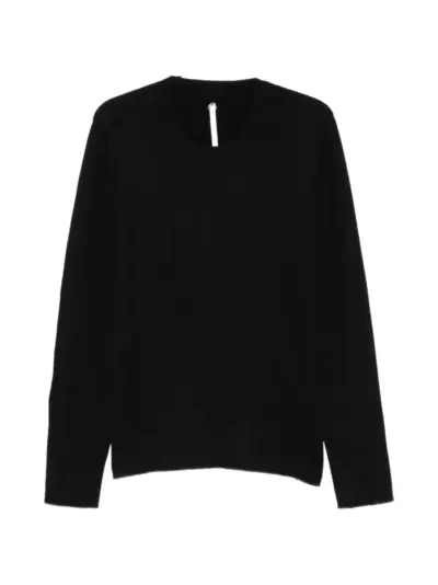Label Under Construction fine-knit sweater - Black