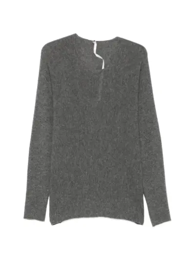 Label Under Construction fine-knit sweater - Grey