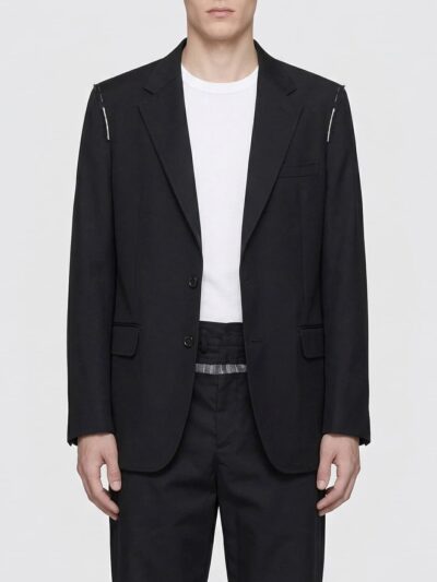 MAISON MARGIELA Single-breasted Blazer in Virgin Wool