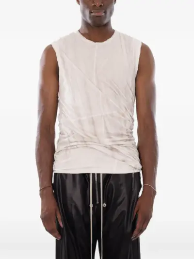 MD75 sleeveless tank top - White