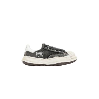 MIHARA YASUHIRO Blakey Bleached Canvas Sneakers