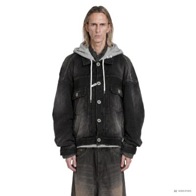 MIHARA YASUHIRO Triple Layered Denim Jacket