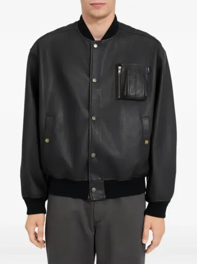 MM6 Maison Margiela varsity jacket - Black