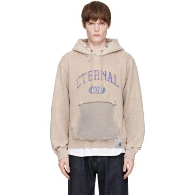 Maison MIHARA YASUHIRO Beige Sun Faded Like Hoodie