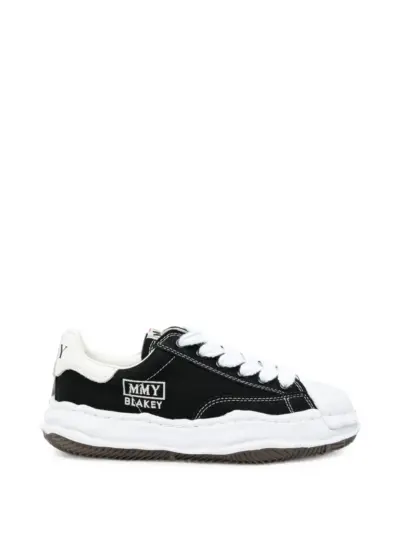 Maison MIHARA YASUHIRO Blakey OG sole canvas low-top sneakers - Black