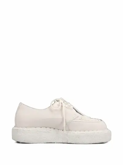 Maison MIHARA YASUHIRO "David"canvas inter lace shoes - Neutrals