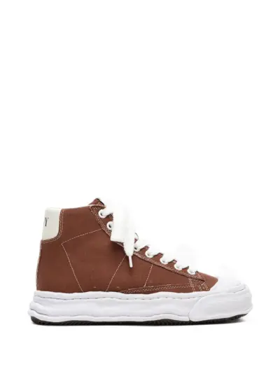 Maison MIHARA YASUHIRO Jackson OG Sole canvas high-top sneakers - Brown