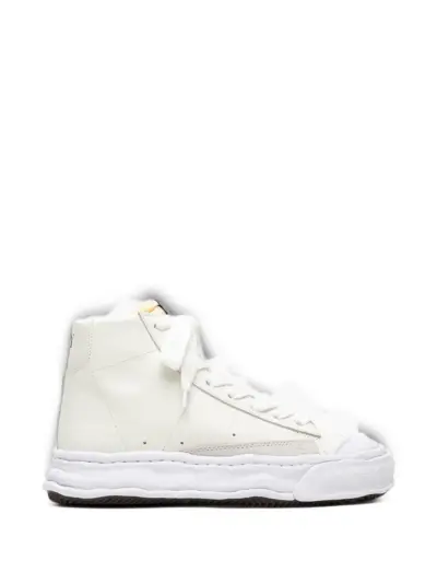 Maison MIHARA YASUHIRO Jackson OG Sole leather high-top sneakers - White