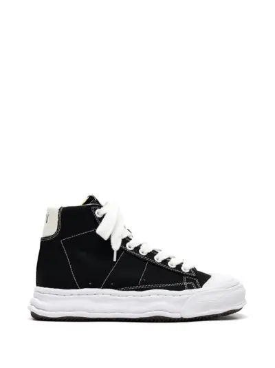 Maison MIHARA YASUHIRO "Jackson" OG sole canvas high-top sneakers - Black