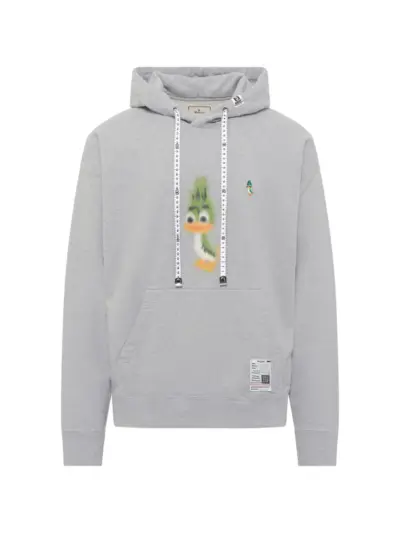 Maison MIHARA YASUHIRO Leon printed hoodie - Grey