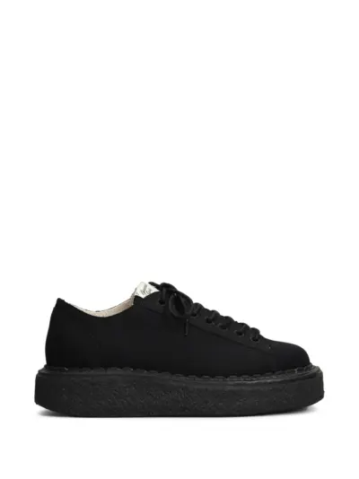 Maison MIHARA YASUHIRO Mark platform sneakers - Black