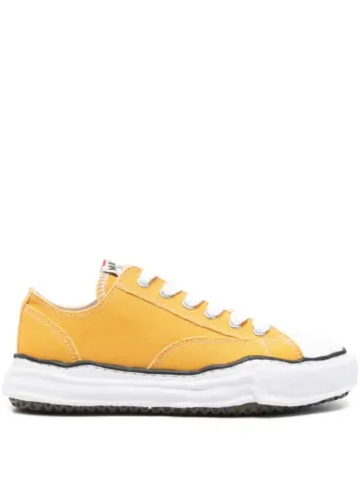 Maison MIHARA YASUHIRO Peterson23 lace-up sneakers - Yellow
