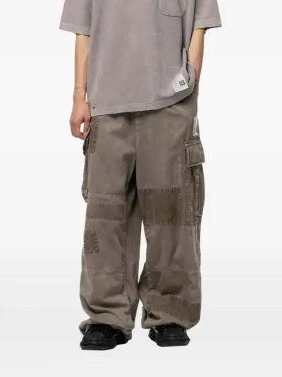 Maison MIHARA YASUHIRO Repair cargo pants - Grey