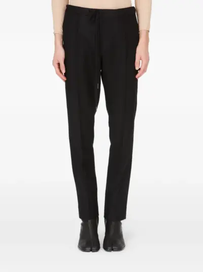 Maison Margiela tailored virgin wool pants - Black