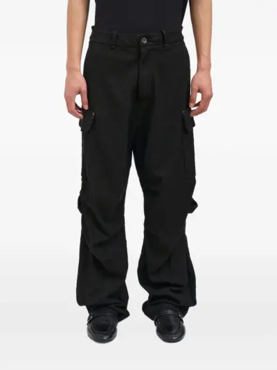 Masnada oversized cargo pants - Black