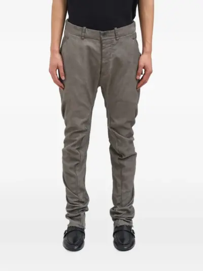 Masnada slim-fit panelled trousers - Grey
