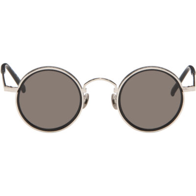 Matsuda Silver & Black M3100-i Sunglasses