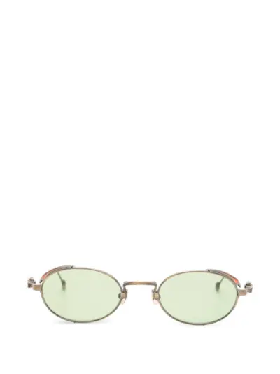 Matsuda oval-frame sunglasses - Gold