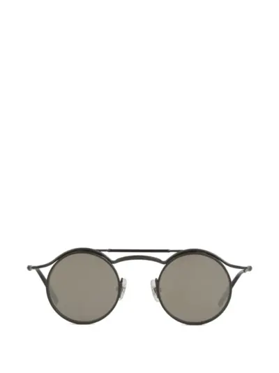 Matsuda round-frame titanium sunglasses - Black