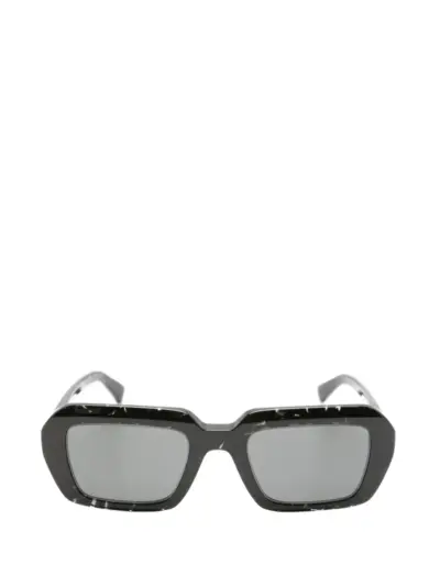 Mykita Nima marble-effect sunglasses - Black
