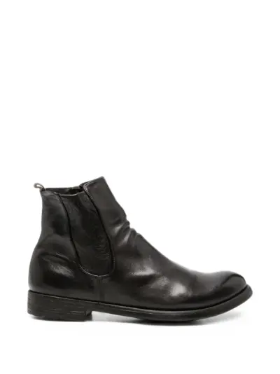 Officine Creative Hive 036 leather chelsea boots - Brown